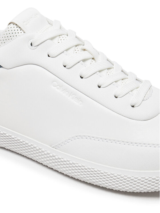 Calvin Klein Calvin Klein Sneakers Low Top Lace Up Lth HM0HM01790 Alb