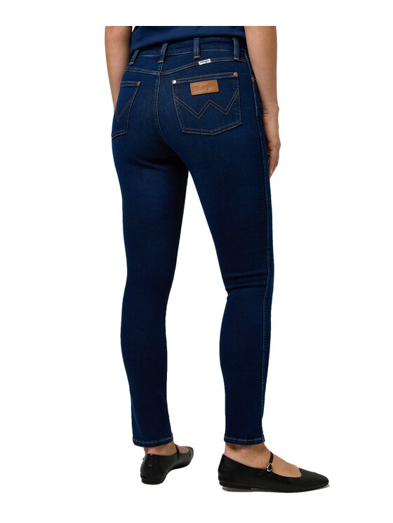 Wrangler Wrangler Джинси 112371151 Cиній Slim Fit