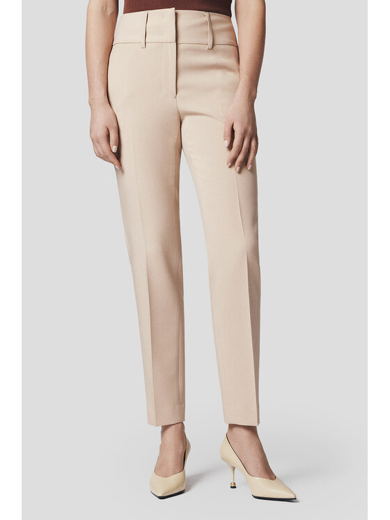 Lancerto Lancerto Spodnie materiałowe Donna SP073125000004 Beżowy Regular Fit