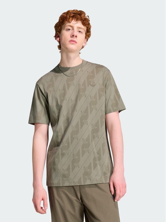 adidas adidas T-Shirt 164802 Zielony Regular Fit