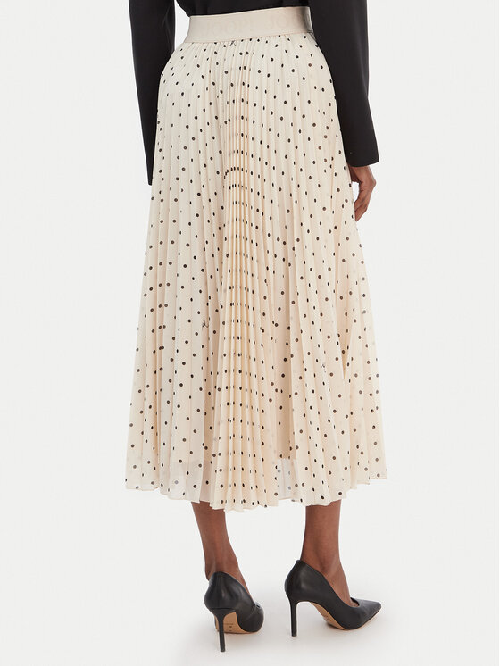 JOOP! JOOP! Fustă plisată Salma2 30100095 Bej Regular Fit