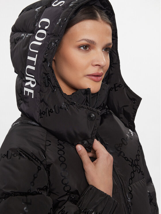 Versace Jeans Couture Versace Jeans Couture Μπουφάν πουπουλένιο 75HAU402 Μαύρο Regular Fit