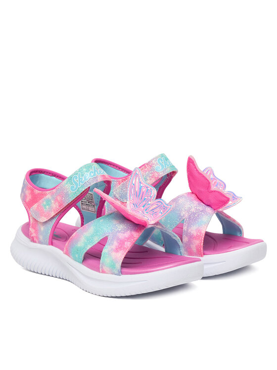 Skechers Skechers Sandaalid Jumpsters Sandal - Butterfly Brites 303109L/PKMT Roosa