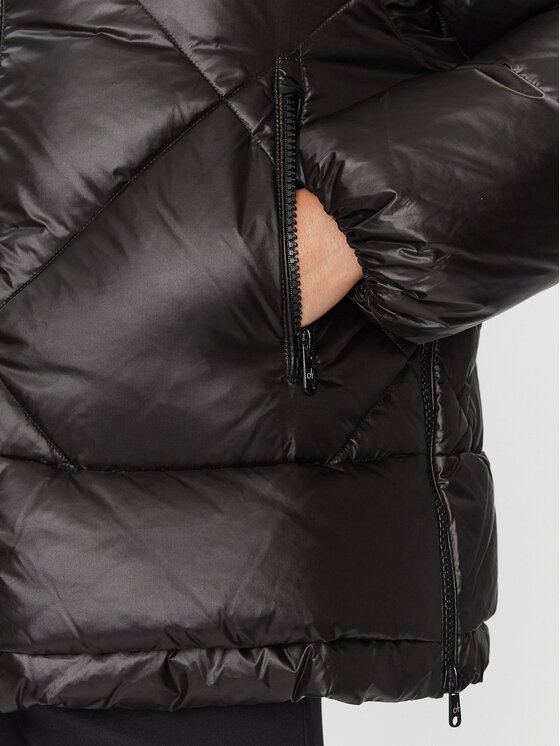 Deha Deha Geacă din puf D93581 Negru Regular Fit