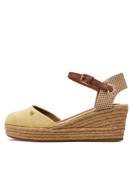 Wrangler Wrangler Espadrillid Bela Women Semi Wedge 20241055.85A Kollane