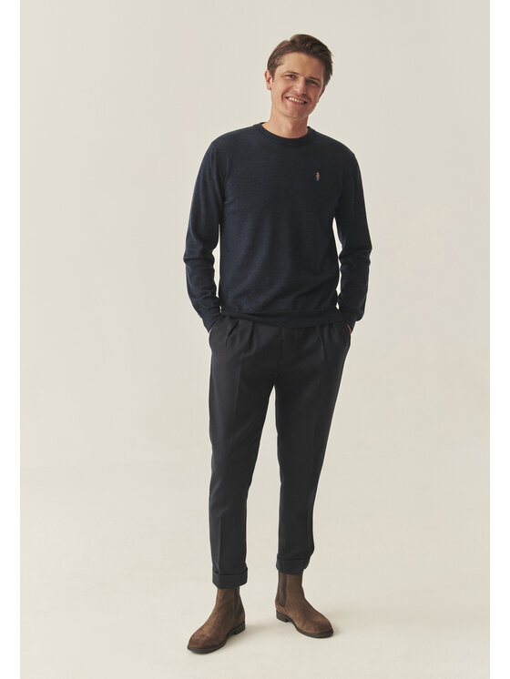 TATUUM Tatuum Sweter JACK Granatowy Classic Fit