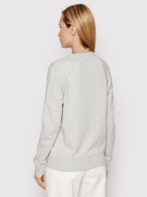 Calvin Klein Calvin Klein Μπλούζα Ls Core Logo K20K202157 Γκρι Regular Fit