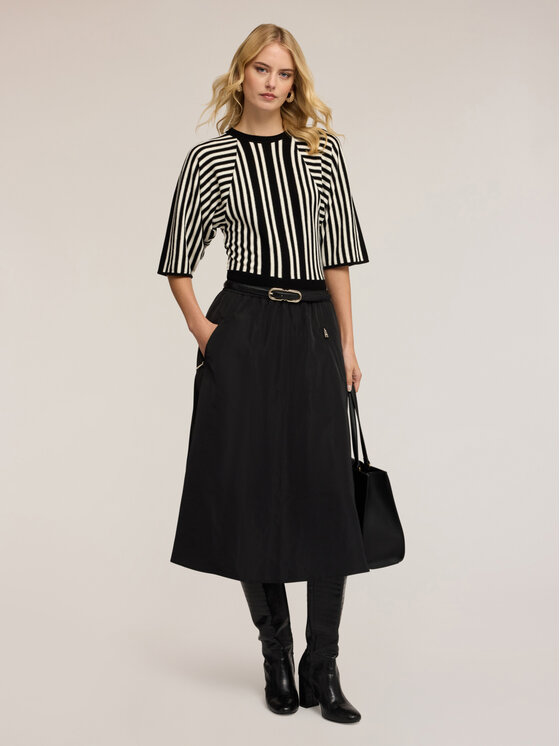 Motivi Motivi Cardigan M495W003597N0S1 Nero Over Fit