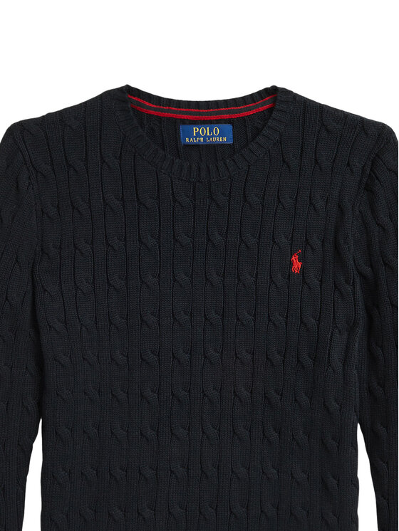 Polo Ralph Lauren Polo Ralph Lauren Пуловер 323702674061 Черен Regular Fit