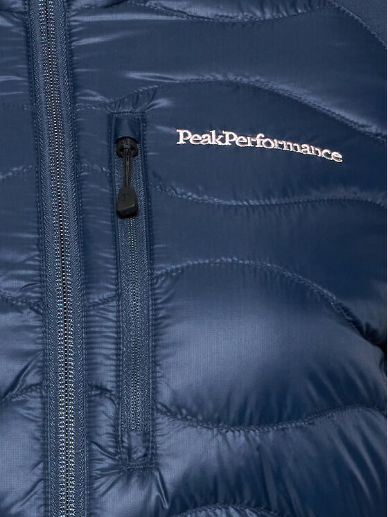 Peak Performance Peak Performance Kurtka puchowa Helium Down G77848010 Granatowy Regular Fit