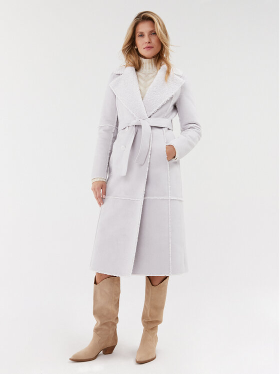 Patrizia Pepe Patrizia Pepe Кожух 2O0087/E012-W356 Сив Regular Fit