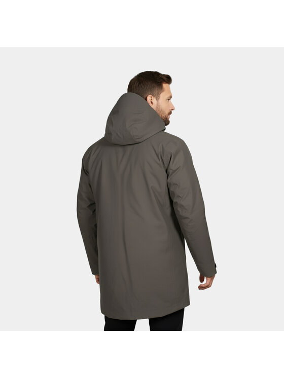 Alpinus Alpinus Płaszcz zimowy Ararat Brązowy Regular Fit