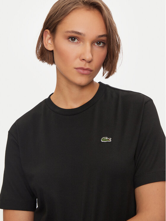 Lacoste Lacoste T-Shirt TF7215 Schwarz Loose Fit