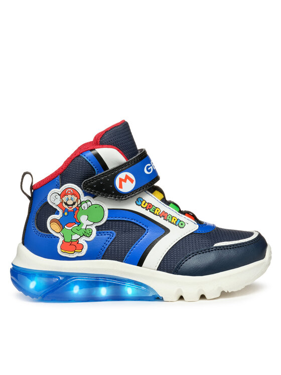 Geox Geox Sneakersy J Ciberdron Boy J46LBJ 054FU C4226 D Granatowy
