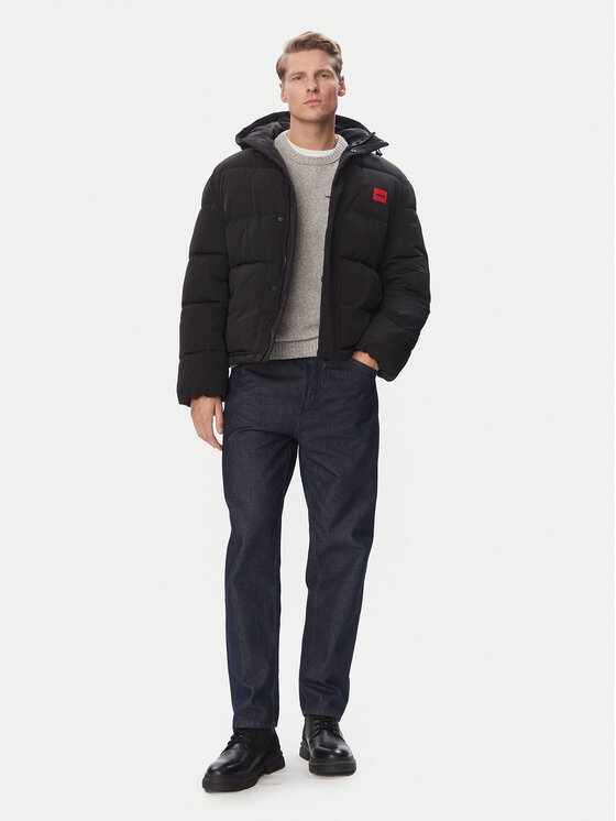 HUGO HUGO Зимова куртка Baro2642 50567117 Чорний Regular Fit