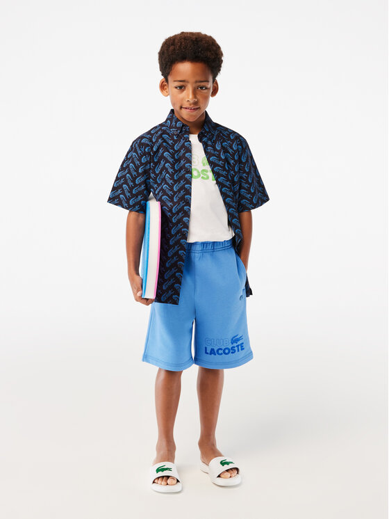 Lacoste Sportshorts GJ5485 Blau Regular Fit Modivo