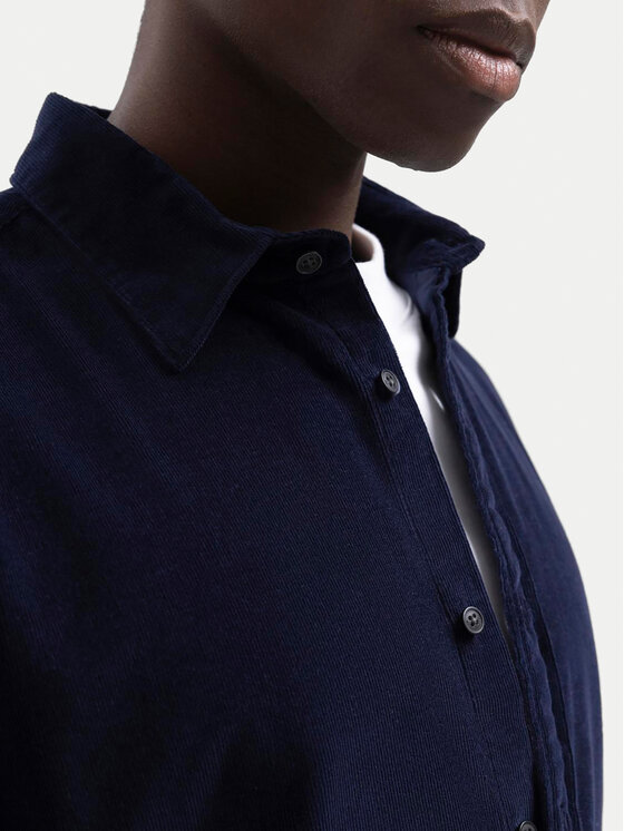 Selected Homme Selected Homme Koszula Gowen 16090182 Granatowy Regular Fit