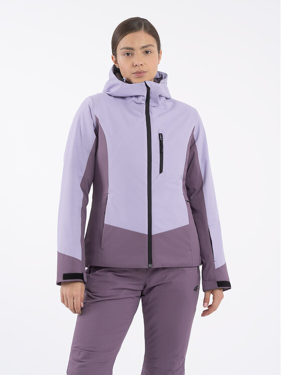 4F Giacca da sci 4FAW23TJACF121 Viola Regular Fit, taglia : S