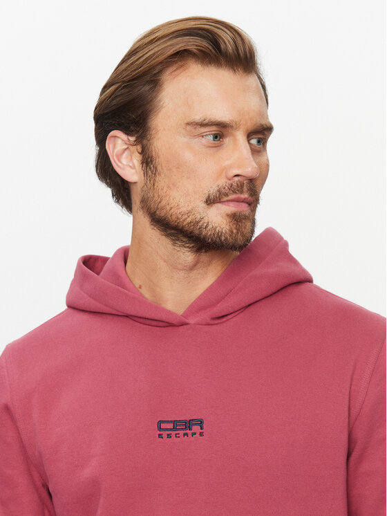 4F 4F Суитшърт 4FAW23TSWSM0710 Розов Regular Fit