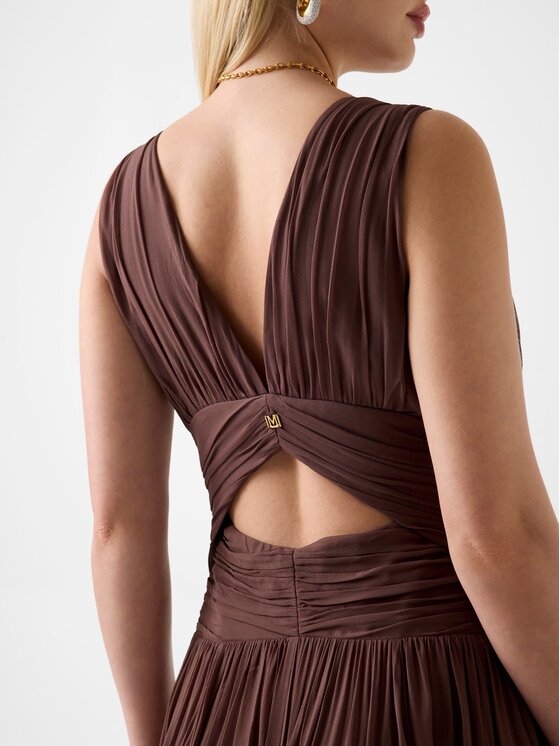 Marciano Guess Marciano Guess Официална рокля G6GK14 W2374 Кафяв Regular Fit