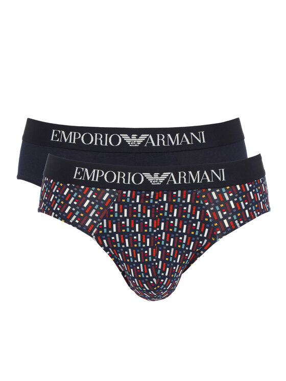 Emporio Armani Underwear Emporio Armani Underwear Komplet 2 par slipów 1117333F504 Czerwony