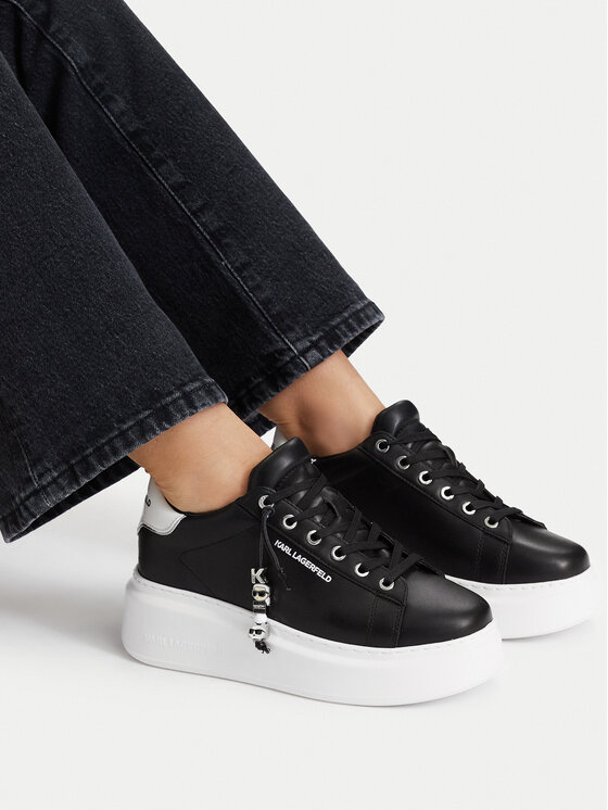 KARL LAGERFELD KARL LAGERFELD Sneakersy Anakapri KL63516 Czarny