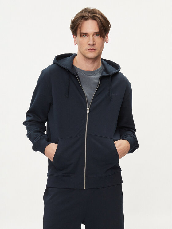 Pepe Jeans Pepe Jeans Mikina Joe Zip PM582572 Tmavomodrá Regular Fit