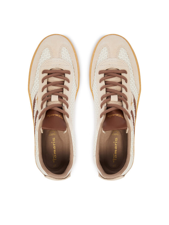 Tamaris Tamaris Sneakersy 1-23633-46 Béžová