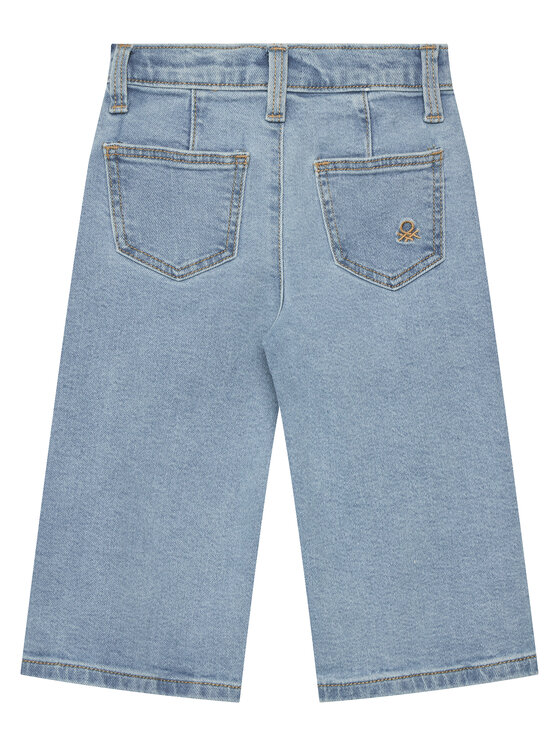 United Colors Of Benetton United Colors Of Benetton Jeansy 45ONGE02K Niebieski Wide Leg