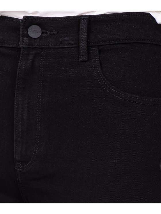 Wrangler Wrangler Jeansy 112339506 Czarny Skinny Fit