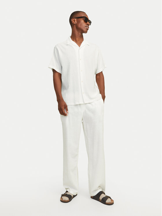 Jack&Jones Jack&Jones Košulja Luke 12255781 Bijela Relaxed Fit