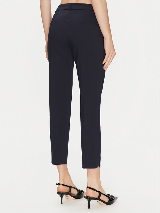 Marella Marella Chino hlače Miele 2513131021 Mornarsko modra Slim Fit