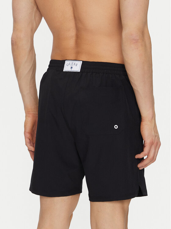 Guess Guess Pantaloni scurți pentru înot F5GT27 WG2E2 Negru Regular Fit