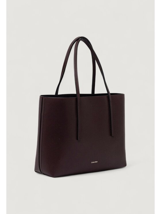 Calvin Klein Calvin Klein Σάκος FOIL LOGO SMALL TOTE Καφέ