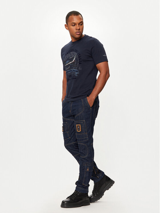 Aeronautica Militare Aeronautica Militare Τζιν 242PA939CT3237 Σκούρο μπλε Regular Fit