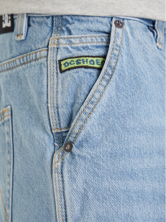 DC Shoes DC Shoes Szorty jeansowe EDYDS03037 Błękitny Baggy Fit