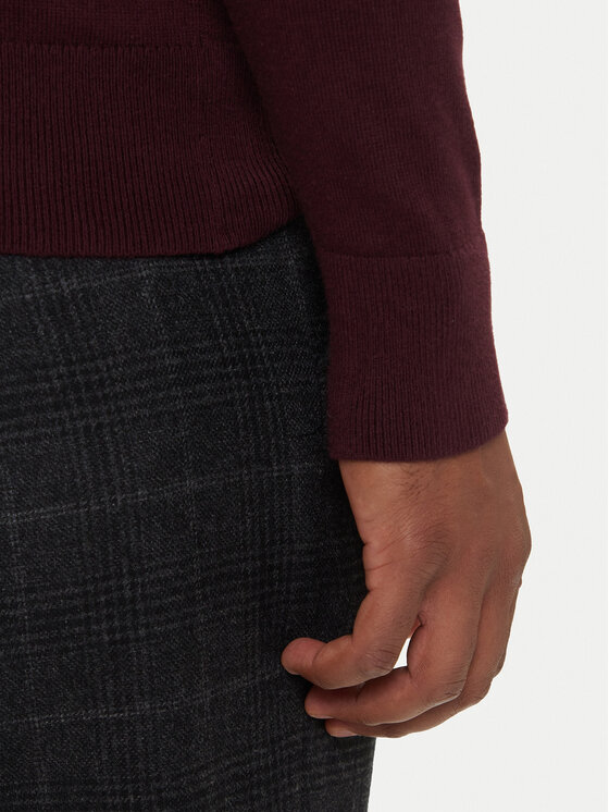 Tommy Hilfiger Tommy Hilfiger Светр MW0MW28046 Бордовий Regular Fit