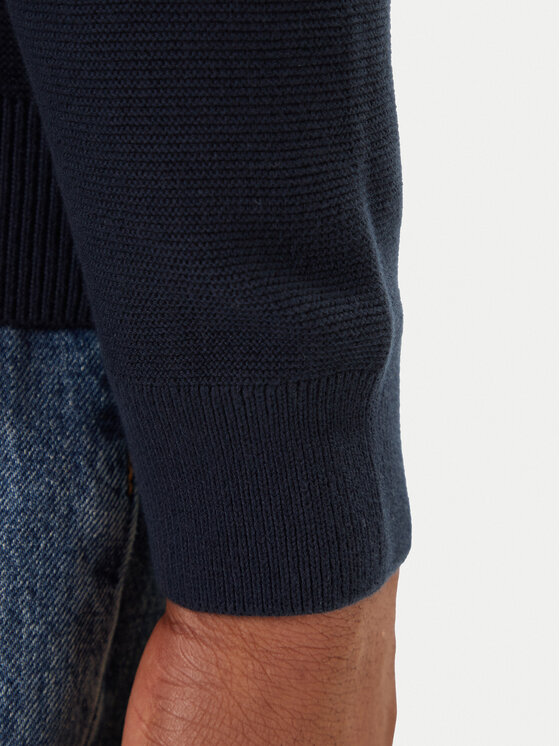 Mustang Mustang Strickjacke Escondido 1016847 Dunkelblau Regular Fit