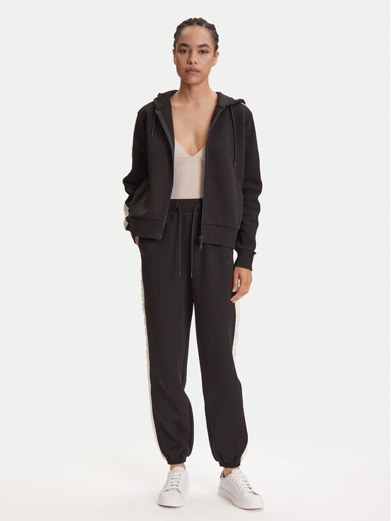 Guess Guess Jogginghose V5YB02 KB3P2 Schwarz Regular Fit