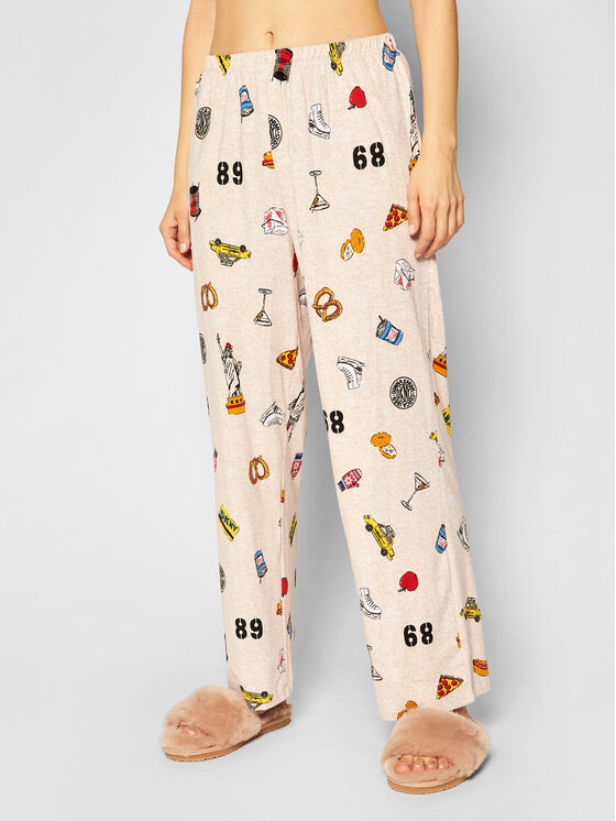 DKNY DKNY Pyžamo YI2122442F Béžová