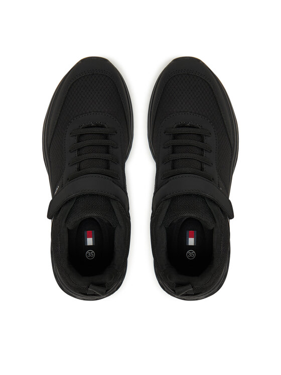 Tommy Hilfiger Tommy Hilfiger Сникърси T3X9-34115-1845 D Черен