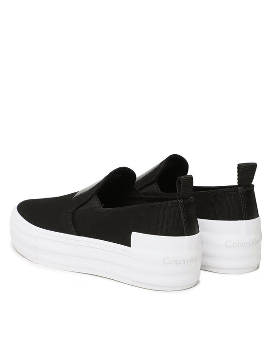 Calvin Klein Jeans Calvin Klein Jeans Scarpe sportive Bold Vulc Flat Slipon YW0YW01040 Nero