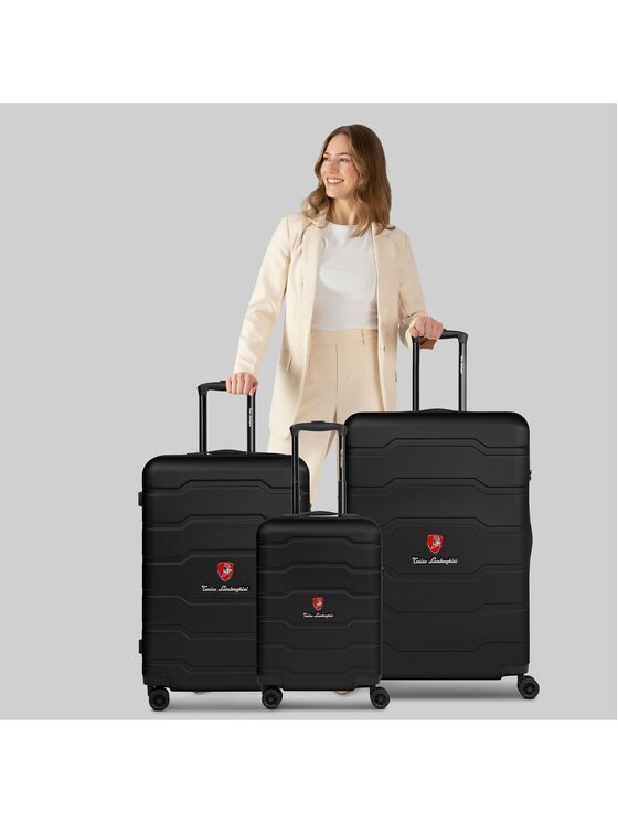Tonino Lamborghini Tonino Lamborghini Komplet walizek 320312 Czarny