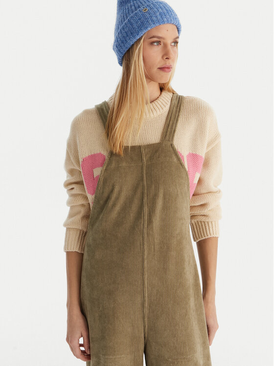 Roxy Roxy Гащеризон с презрамки Best Daze ERJKO03009 Зелен Regular Fit