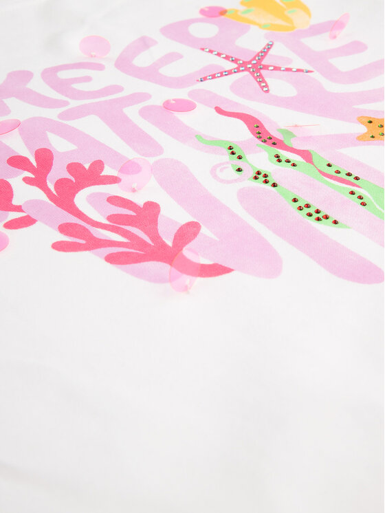 Coccodrillo Coccodrillo T-Shirt WC4143203OWK Biały Regular Fit