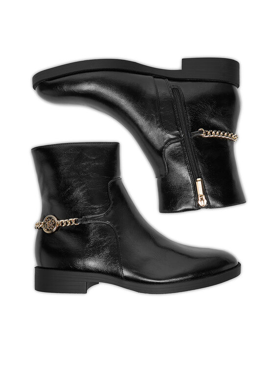 Nine West Nine West Μποτάκια CEO-RASHA-01 Μαύρο