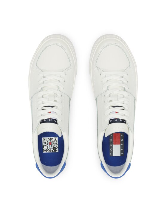 Tommy Jeans Tommy Jeans Сникърси Tjm Vulcanized Leather EM0EM01341 Бял