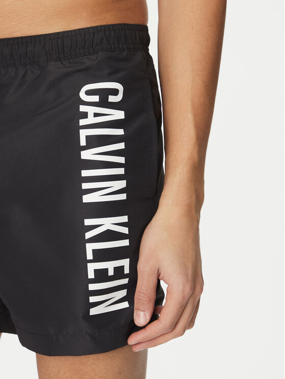 Calvin Klein Swimwear Calvin Klein Swimwear Kupaće gaće i hlače KM0KM01092 Crna Regular Fit