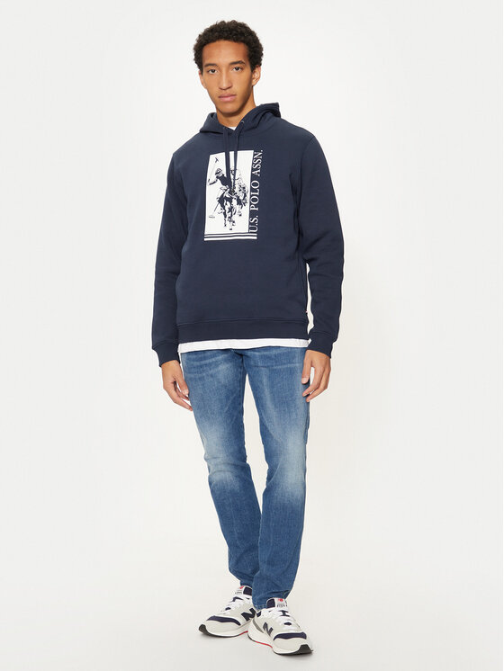 U.S. Polo Assn. U.S. Polo Assn. Džemperis MUP1919 Tamsiai mėlyna Regular Fit