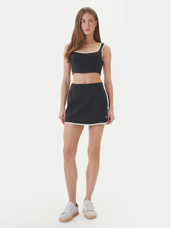 Guess Guess Spódnico-szorty V6GD06 K3000 Czarny Regular Fit